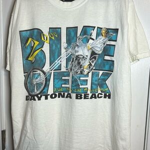 Daytona Beach Bike Week Vintage 2000 T Shirt